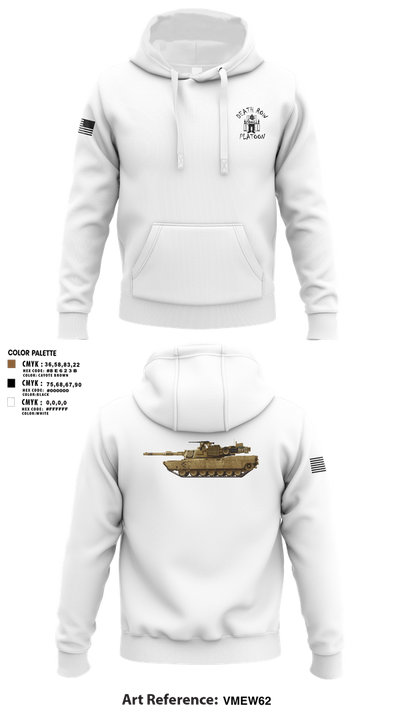 Death Row Platoon, Tomahawk Troop, 5/4 CAV, 2ABCT, 1ID 66483153 Hoodie - 2