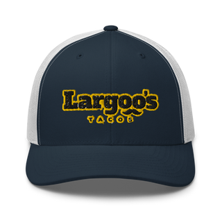 LARGOOS TACOS 49084734 Retro Trucker Hat | Yupoong 6606