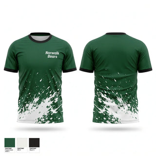Short Sleeve Performance Shirt, Norwalk Bears, , Teamtime, Team time, sublimation, custom sports apparel, team uniforms, spirit wear, spiritwear, sports uniforms, custom shirts, team store, custom team store, fundraiser sports, apparel fundraiser