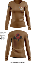 Blackfoot 25771911 Women's Long Sleeve V-neck Shirt - 4
