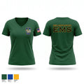 New London Hospital Ambulance Service Women's Short Sleeve V-neck Shirt - 1