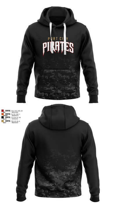 Port City Pirates Hoodie - 3