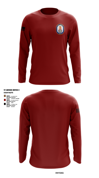 USS CHOSIN 15213458 Long Sleeve Performance Shirt 2