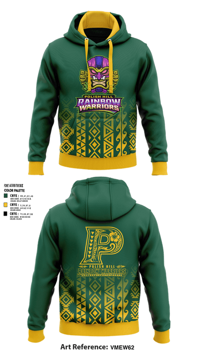 Polish Hill Rainbow Warriors 46803430 Hoodie - 1