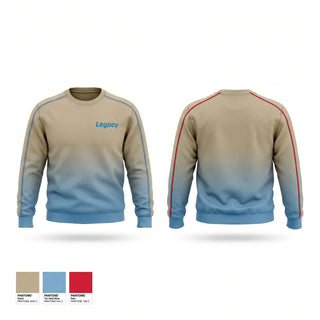 Crew Neck Sweatshirt, Legacy, Baseball, Teamtime, Team time, sublimation, custom sports apparel, team uniforms, spirit wear, spiritwear, sports uniforms, custom shirts, team store, custom team store, fundraiser sports, apparel fundraiser
