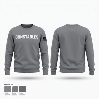 Crew Neck Sweatshirt, CONSTABLES, Police, Teamtime, Team time, sublimation, custom sports apparel, team uniforms, spirit wear, spiritwear, sports uniforms, custom shirts, team store, custom team store, fundraiser sports, apparel fundraiser