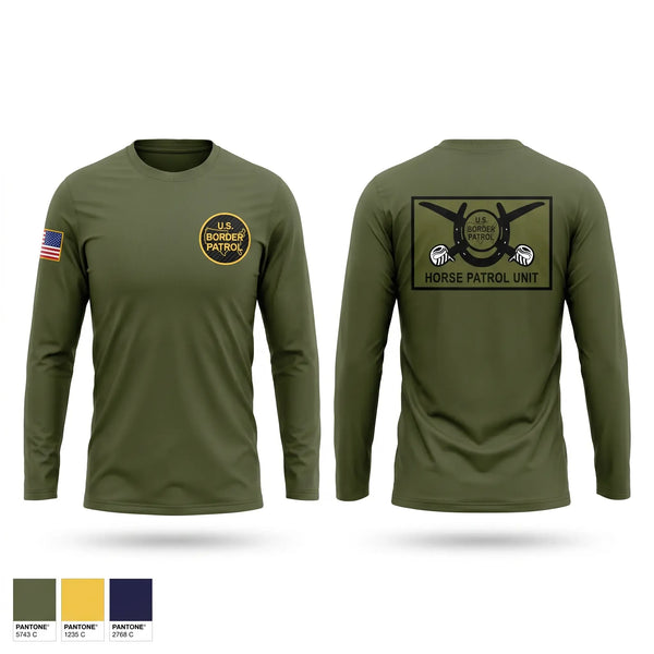 Long Sleeve Performance Shirt, Horse Patrol Unit, Police, Teamtime, Team time, sublimation, custom sports apparel, team uniforms, spirit wear, spiritwear, sports uniforms, custom shirts, team store, custom team store, fundraiser sports, apparel fundraiser