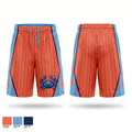 Back bay blue crabs Athletic Shorts With Pockets - 1
