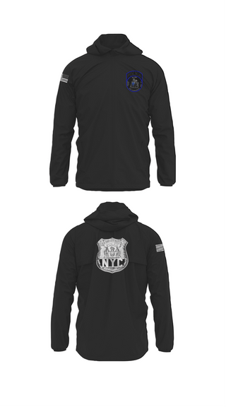 Windbreaker, NYHP - NYCs Courageous, Police, Teamtime, Team time, sublimation, custom sports apparel, team uniforms, spirit wear, spiritwear, sports uniforms, custom shirts, team store, custom team store, fundraiser sports, apparel fundraiser