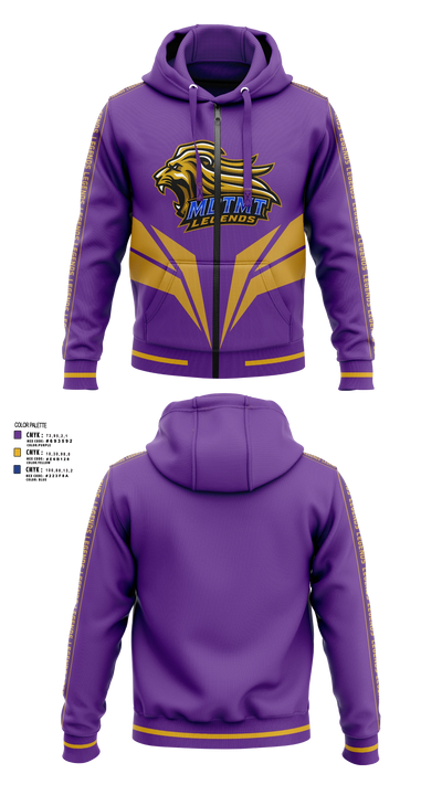 MDTMT Legends 43679837 Zip Hoodie - 3