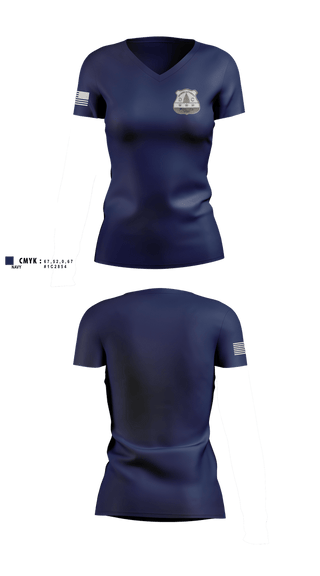 Womens Short Sleeve Vneck Shirt, District of Columbia, Housing Authority Police Department, Police, Teamtime, Team time, sublimation, custom sports apparel, team uniforms, spirit wear, spiritwear, sports uniforms, custom shirts, team store, custom team store, fundraiser sports, apparel fundraiser