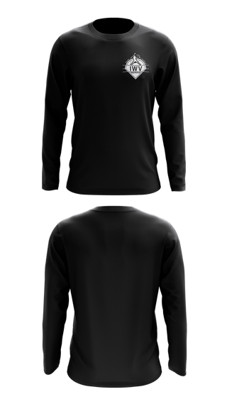 Long Sleeve Performance Shirt, IWV Youth Softball, Softball, Teamtime, Team time, sublimation, custom sports apparel, team uniforms, spirit wear, spiritwear, sports uniforms, custom shirts, team store, custom team store, fundraiser sports, apparel fundraiser