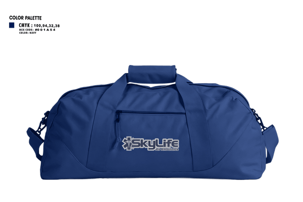 Duffle Bag, SkyLife 3, EMS/EMT, Teamtime, Team time, sublimation, custom sports apparel, team uniforms, spirit wear, spiritwear, sports uniforms, custom shirts, team store, custom team store, fundraiser sports, apparel fundraiser