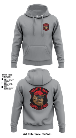 Hoodie, Monkey Business Motorcycke Hauling, , Teamtime, Team time, sublimation, custom sports apparel, team uniforms, spirit wear, spiritwear, sports uniforms, custom shirts, team store, custom team store, fundraiser sports, apparel fundraiser