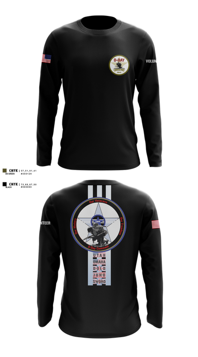D-Day Ohio, Inc Long Sleeve Performance Shirt 6