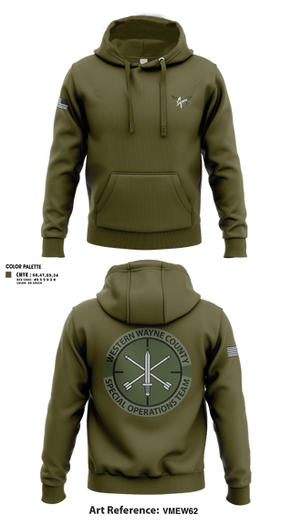 Hoodie, Western Wayne County Special Operations Team, Police, Teamtime, Team time, sublimation, custom sports apparel, team uniforms, spirit wear, spiritwear, sports uniforms, custom shirts, team store, custom team store, fundraiser sports, apparel fundraiser