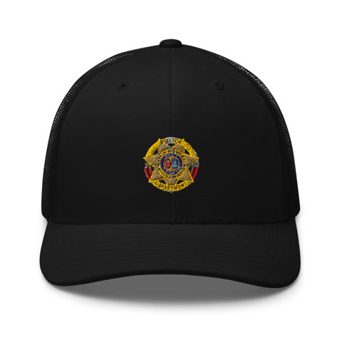 Harstville PD 83200512 Retro Trucker Hat | Yupoong 6606