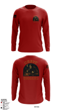 Grave Diggers Team 1 Long Sleeve Performance Shirt - 2