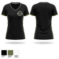 SMACC1 Women's Short Sleeve V-neck Shirt - 1