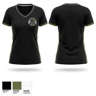 Womens Short Sleeve Vneck Shirt, SMACC1, Police, Teamtime, Team time, sublimation, custom sports apparel, team uniforms, spirit wear, spiritwear, sports uniforms, custom shirts, team store, custom team store, fundraiser sports, apparel fundraiser