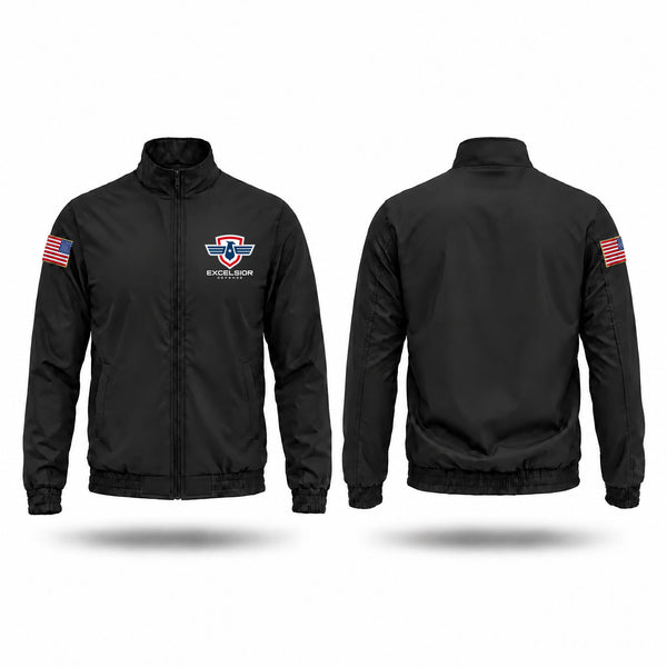 Windbreaker, Excelsior Defense INC, Police, Teamtime, Team time, sublimation, custom sports apparel, team uniforms, spirit wear, spiritwear, sports uniforms, custom shirts, team store, custom team store, fundraiser sports, apparel fundraiser