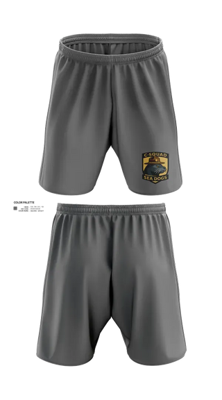 Athletic Shorts With Pockets, C-Squad, Police, Teamtime, Team time, sublimation, custom sports apparel, team uniforms, spirit wear, spiritwear, sports uniforms, custom shirts, team store, custom team store, fundraiser sports, apparel fundraiser