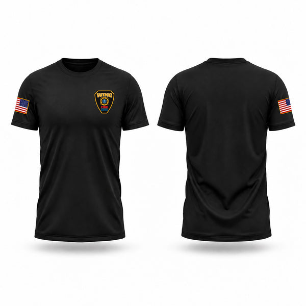 Short Sleeve Performance Shirt, Wing Rural Fire Protection District, Fire Department, Teamtime, Team time, sublimation, custom sports apparel, team uniforms, spirit wear, spiritwear, sports uniforms, custom shirts, team store, custom team store, fundraiser sports, apparel fundraiser