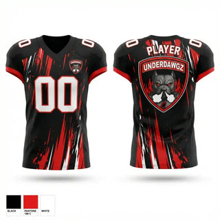 Football Jersey, Underdawgz, , Teamtime, Team time, sublimation, custom sports apparel, team uniforms, spirit wear, spiritwear, sports uniforms, custom shirts, team store, custom team store, fundraiser sports, apparel fundraiser