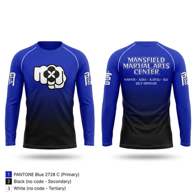 Mansfield Martial Arts Center Long Sleeve Performance Shirt 1