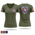 Richardson Police Cadets 21630979 Women's Short Sleeve V-neck Shirt - 1