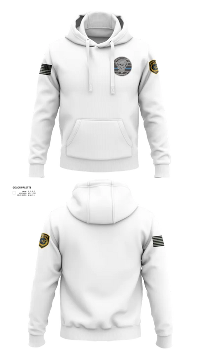Robstown Police Department Narcotics Division Hoodie - 62