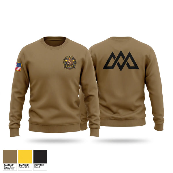 Crew Neck Sweatshirt, 336 RCS E flight, Air Force, Teamtime, Team time, sublimation, custom sports apparel, team uniforms, spirit wear, spiritwear, sports uniforms, custom shirts, team store, custom team store, fundraiser sports, apparel fundraiser