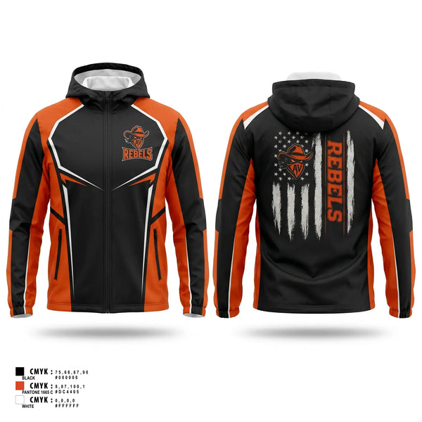 Windbreaker, AV Rebels, , Teamtime, Team time, sublimation, custom sports apparel, team uniforms, spirit wear, spiritwear, sports uniforms, custom shirts, team store, custom team store, fundraiser sports, apparel fundraiser