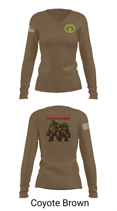 C 787 53485667 Women's Long Sleeve V-neck Shirt - 17