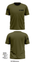 12 CABS 85132731 Short Sleeve Performance Shirt - 103