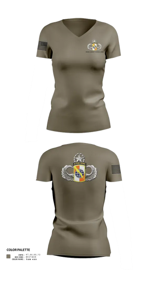 Womens Short Sleeve Vneck Shirt, 982nd Combat Camera, , Teamtime, Team time, sublimation, custom sports apparel, team uniforms, spirit wear, spiritwear, sports uniforms, custom shirts, team store, custom team store, fundraiser sports, apparel fundraiser