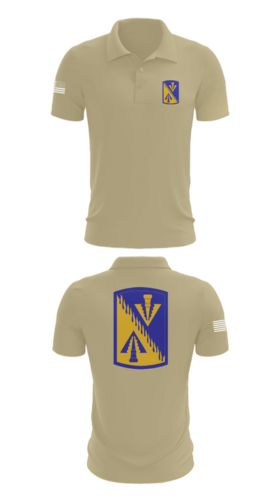 128th Aviation Brigade 66683018 Short Sleeve Performance Polo - 87