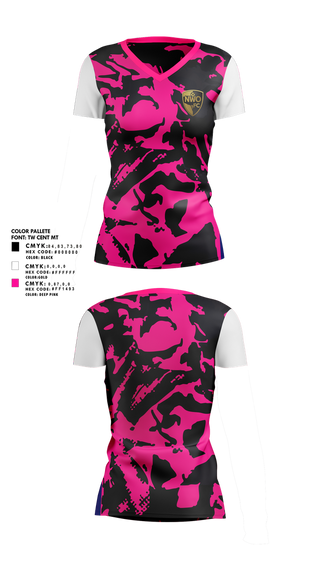 Womens Short Sleeve Vneck Shirt, Northwest Optimist FC, Men's Soccer, Teamtime, Team time, sublimation, custom sports apparel, team uniforms, spirit wear, spiritwear, sports uniforms, custom shirts, team store, custom team store, fundraiser sports, apparel fundraiser