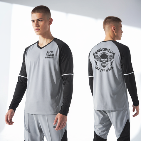 Long Sleeve Performance Shirt, 112th Signal Battalion B CO, , Teamtime, Team time, sublimation, custom sports apparel, team uniforms, spirit wear, spiritwear, sports uniforms, custom shirts, team store, custom team store, fundraiser sports, apparel fundraiser