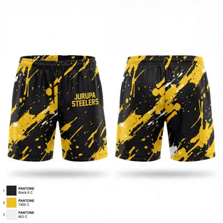 Athletic Shorts With Pockets, Jurupa Steelers, , Teamtime, Team time, sublimation, custom sports apparel, team uniforms, spirit wear, spiritwear, sports uniforms, custom shirts, team store, custom team store, fundraiser sports, apparel fundraiser