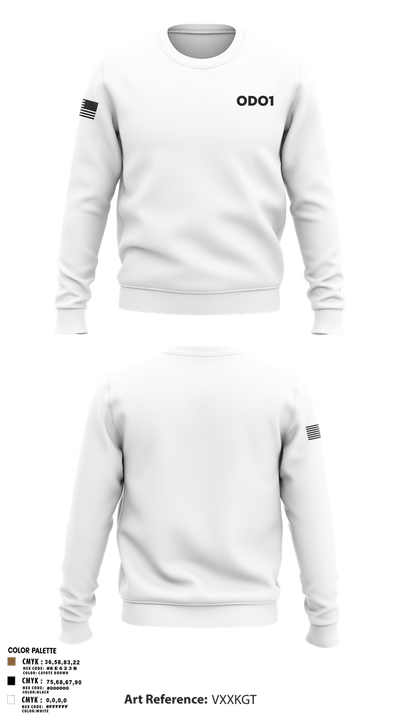 ODO1 96480640 Crew Neck Sweatshirt - 2