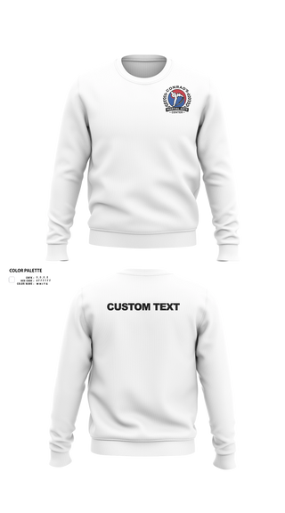 Crew Neck Sweatshirt, Conrad’s Martial Arts Center, , Teamtime, Team time, sublimation, custom sports apparel, team uniforms, spirit wear, spiritwear, sports uniforms, custom shirts, team store, custom team store, fundraiser sports, apparel fundraiser