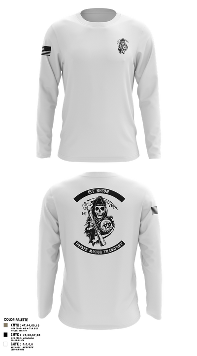 1st Recon 45718444 Long Sleeve Performance Shirt 2