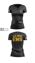 U.S. ARMY EMS 80639766 Women's Short Sleeve V-neck Shirt - 5
