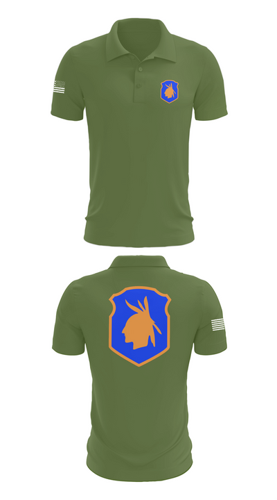 98th training div 48572159 Short Sleeve Performance Polo - 47