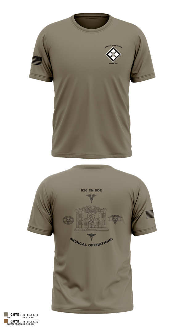 Short Sleeve Performance Shirt, 926 EN BDE, Army, Teamtime, Team time, sublimation, custom sports apparel, team uniforms, spirit wear, spiritwear, sports uniforms, custom shirts, team store, custom team store, fundraiser sports, apparel fundraiser
