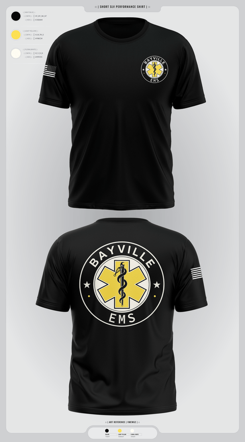 Old School Cotton Feel Shirt, Bayville EMS, , Teamtime, Team time, sublimation, custom sports apparel, team uniforms, spirit wear, spiritwear, sports uniforms, custom shirts, team store, custom team store, fundraiser sports, apparel fundraiser