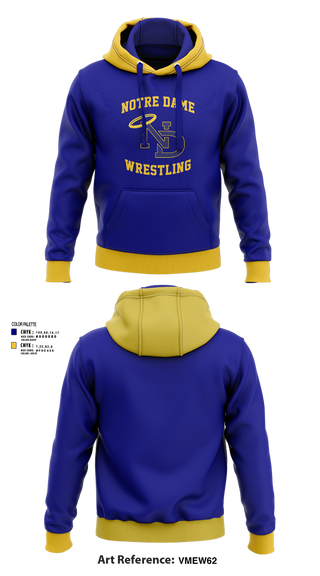 Hoodie, Notre Dame High School Wrestling, Wrestling, Teamtime, Team time, sublimation, custom sports apparel, team uniforms, spirit wear, spiritwear, sports uniforms, custom shirts, team store, custom team store, fundraiser sports, apparel fundraiser