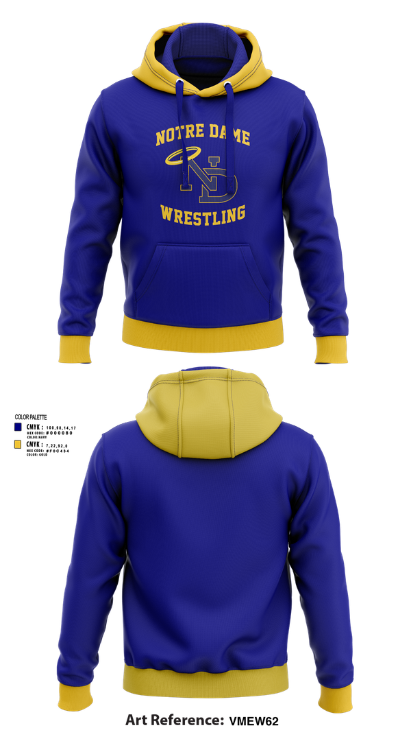Hoodie, Notre Dame High School Wrestling, Wrestling, Teamtime, Team time, sublimation, custom sports apparel, team uniforms, spirit wear, spiritwear, sports uniforms, custom shirts, team store, custom team store, fundraiser sports, apparel fundraiser