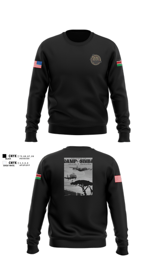 Crew Neck Sweatshirt, OSI Eder 2506, Air Force, Teamtime, Team time, sublimation, custom sports apparel, team uniforms, spirit wear, spiritwear, sports uniforms, custom shirts, team store, custom team store, fundraiser sports, apparel fundraiser